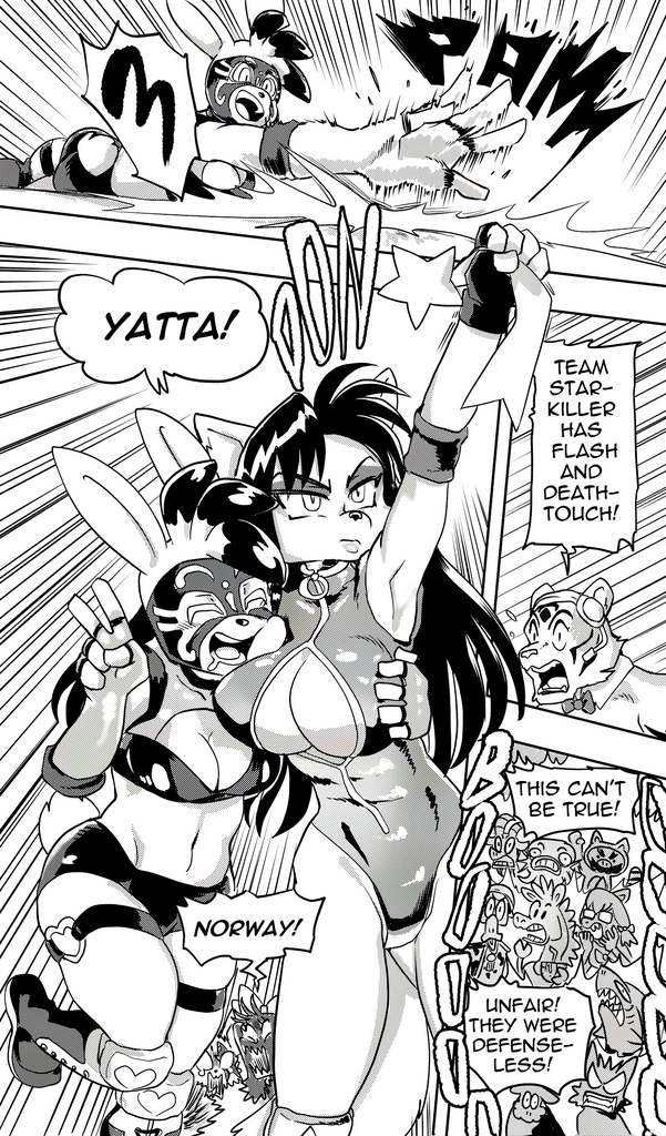 Furry Fight Chronicles 31 - 40 porn comic picture 92