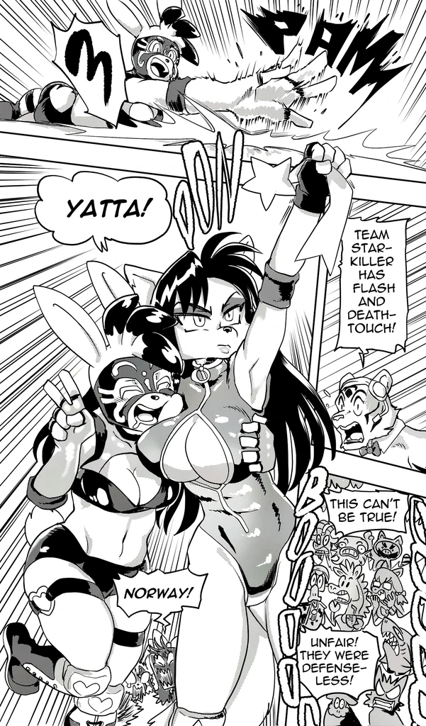 Furry Fight Chronicles 31 - 40 porn comic picture 92