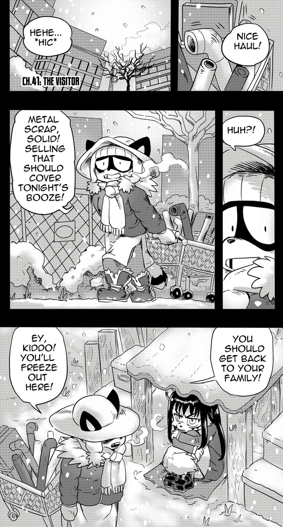 Furry Fight Chronicles 41 - 50 porn comic picture 1
