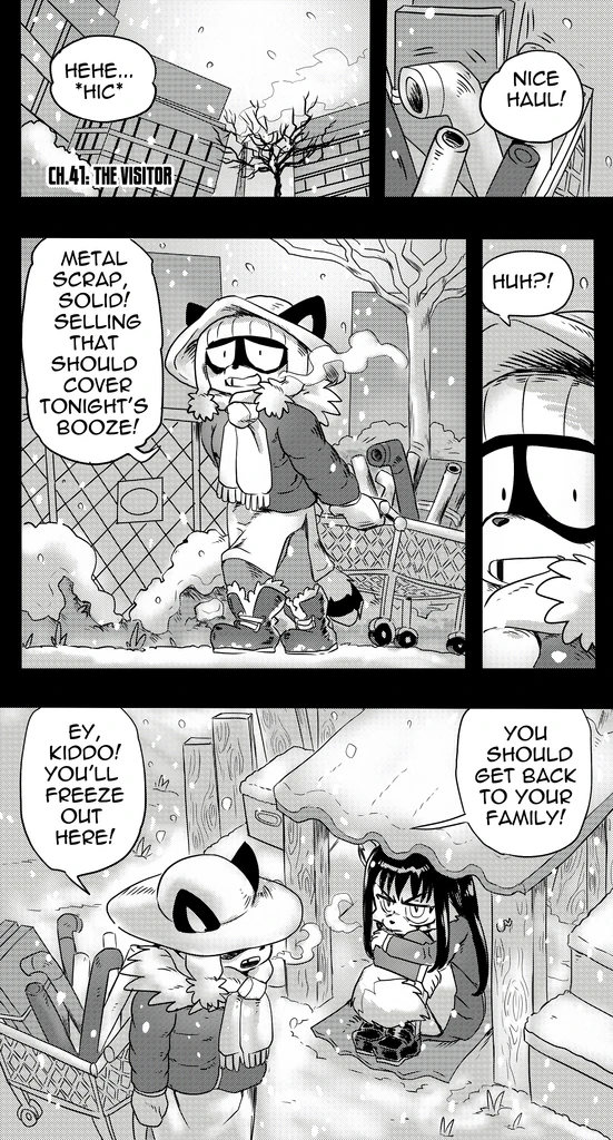Furry Fight Chronicles 41 - 50 porn comic picture 1