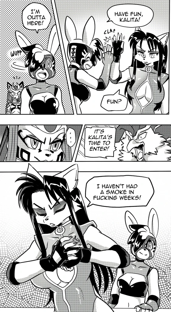 Furry Fight Chronicles 41 - 50 porn comic picture 38