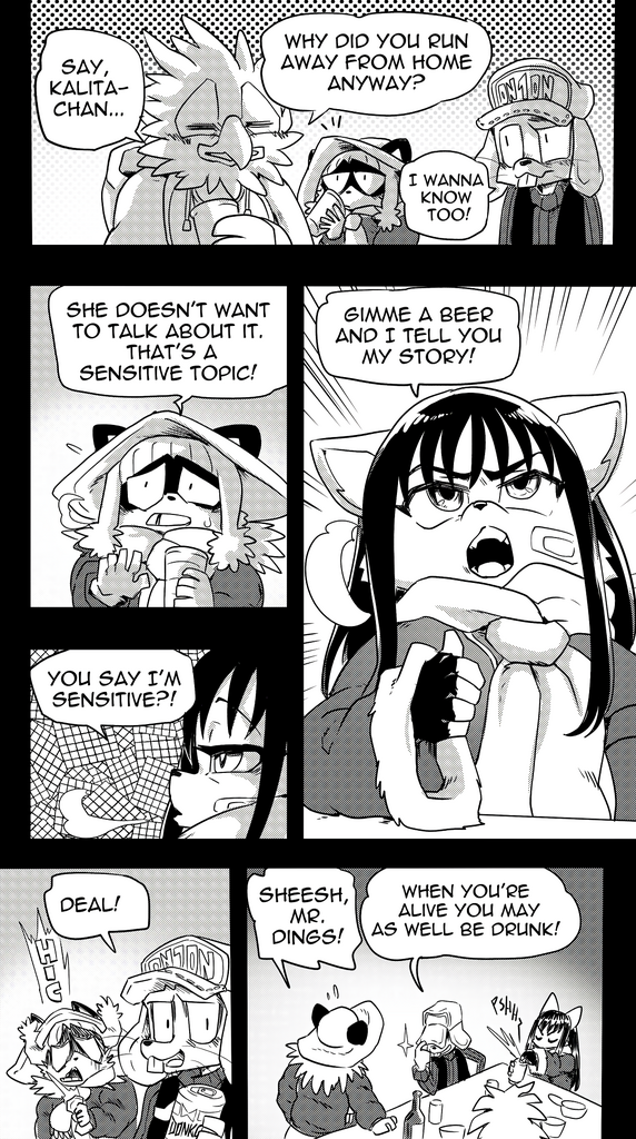 Furry Fight Chronicles 41 - 50 porn comic picture 7