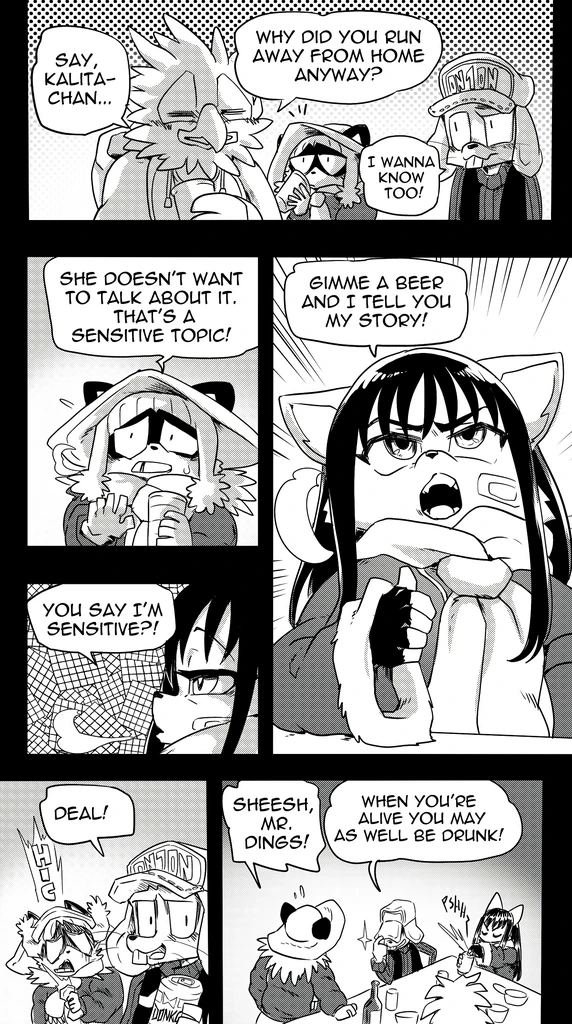 Furry Fight Chronicles 41 - 50 porn comic picture 7
