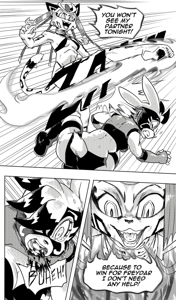 Furry Fight Chronicles 41 - 50 porn comic picture 82