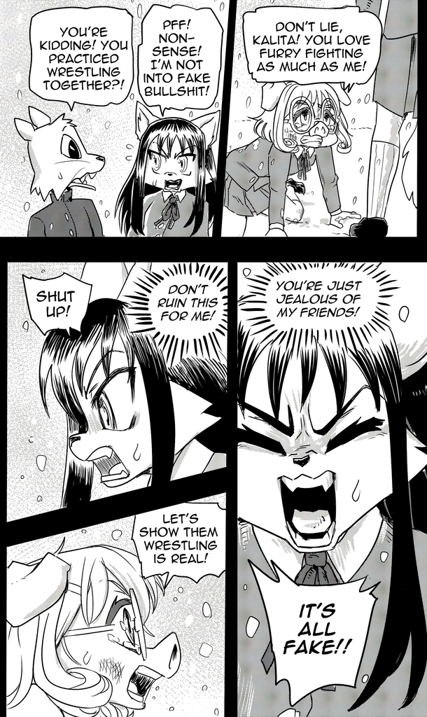 Furry Fight Chronicles 41 - 50 porn comic picture 91