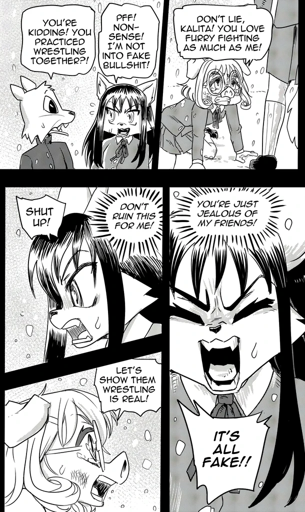 Furry Fight Chronicles 41 - 50 porn comic picture 91