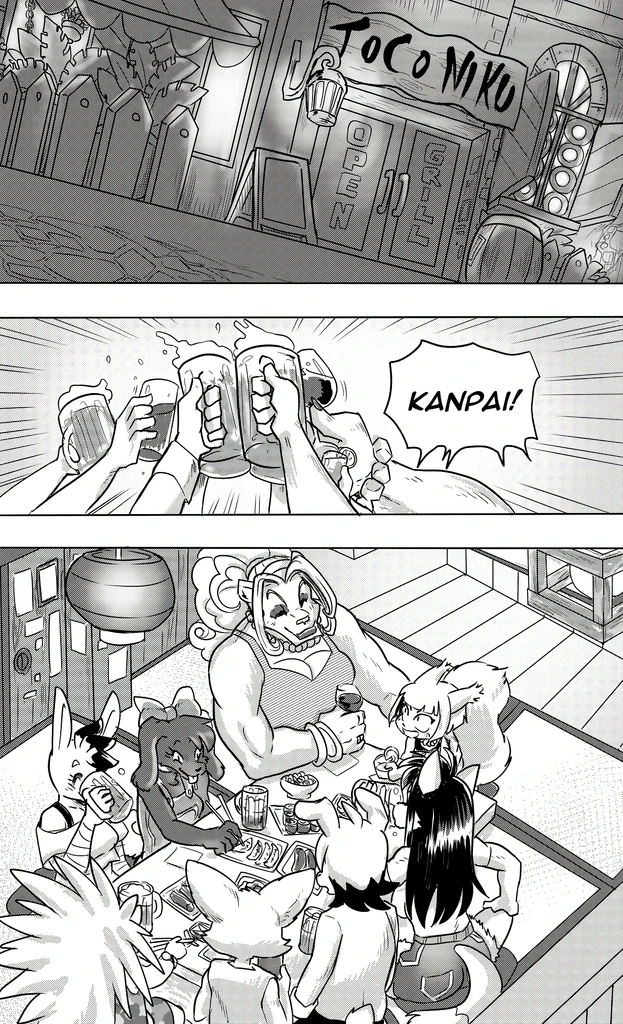 Furry Fight Chronicles 51 - 58 porn comic picture 103
