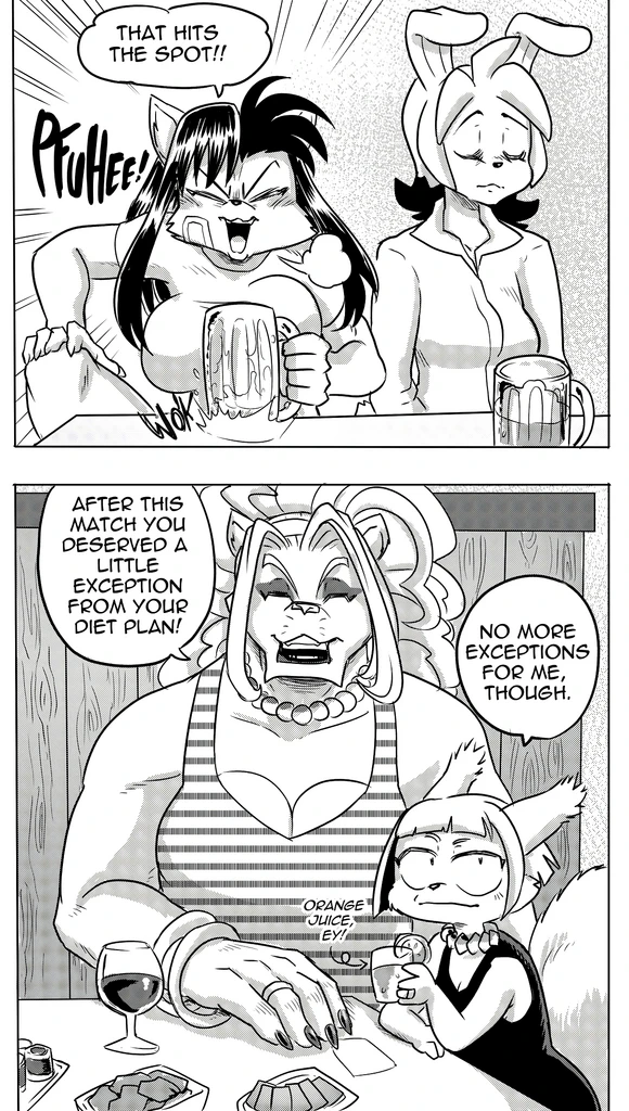 Furry Fight Chronicles 51 - 58 porn comic picture 104