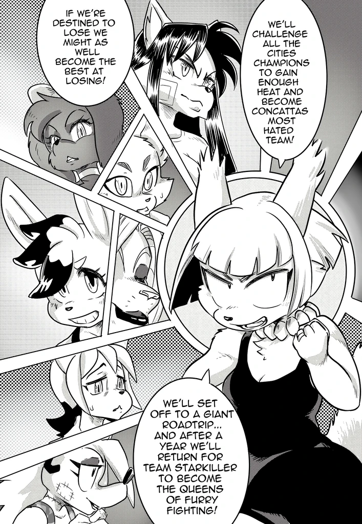 Furry Fight Chronicles 51 - 58 porn comic picture 110