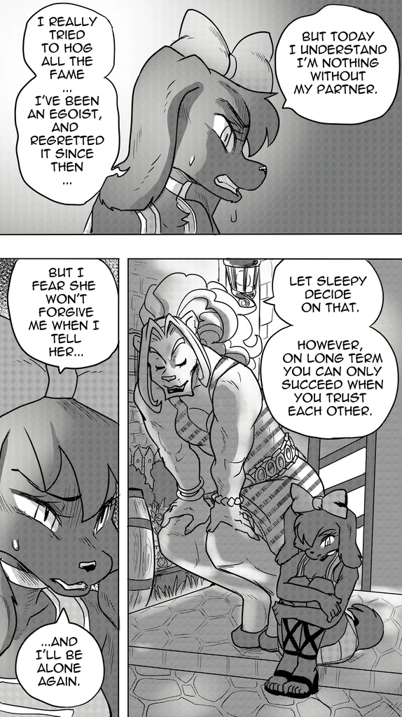 Furry Fight Chronicles 51 - 58 porn comic picture 116