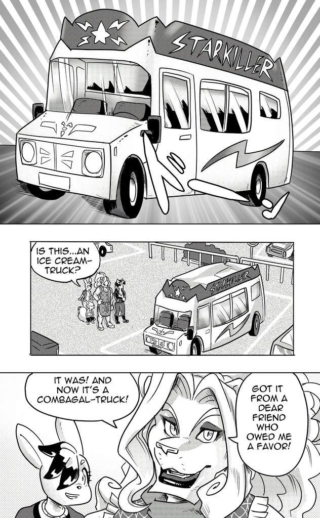 Furry Fight Chronicles 51 - 58 porn comic picture 123