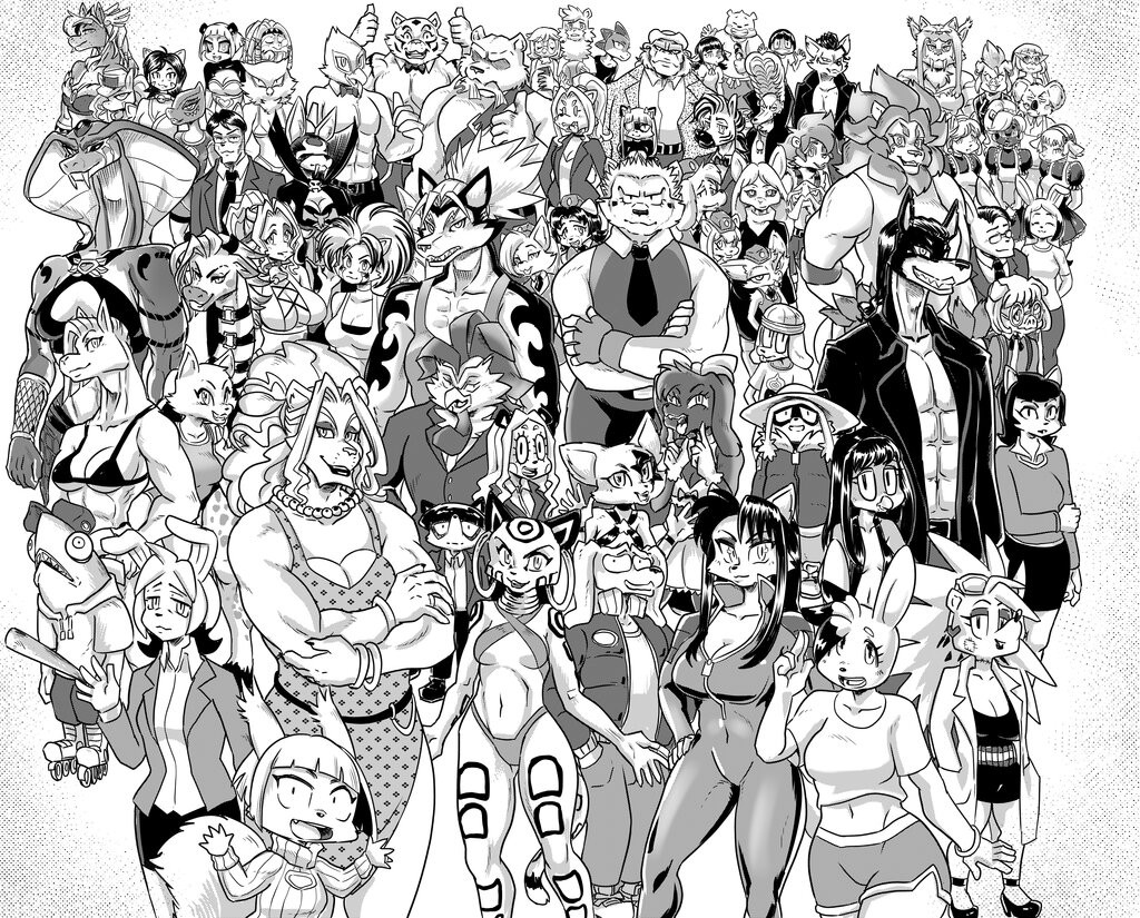 Furry Fight Chronicles 51 - 58 porn comic picture 129
