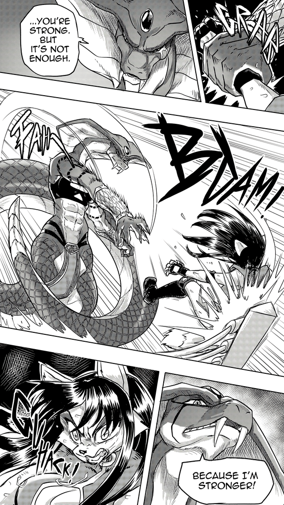 Furry Fight Chronicles 51 - 58 porn comic picture 37