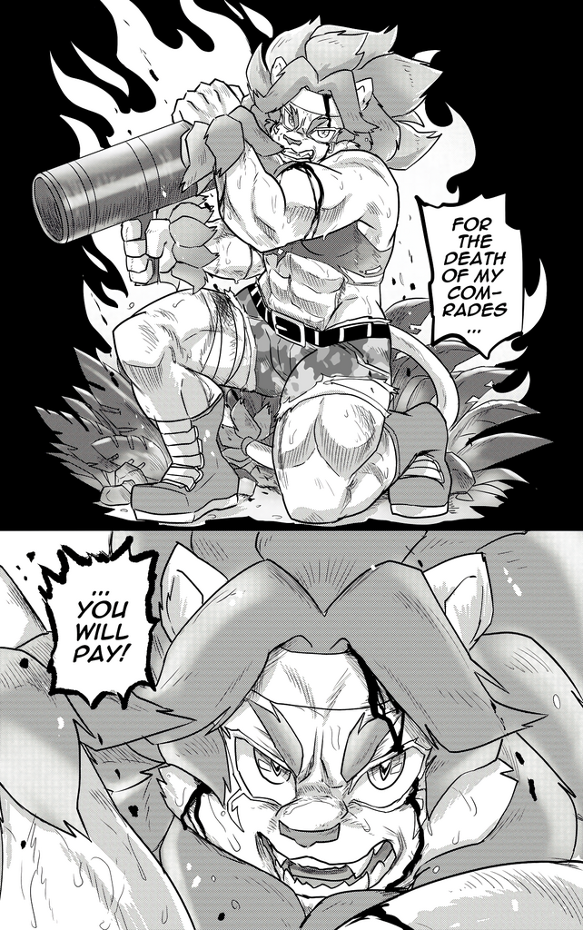 Furry Fight Chronicles 51 - 58 porn comic picture 39