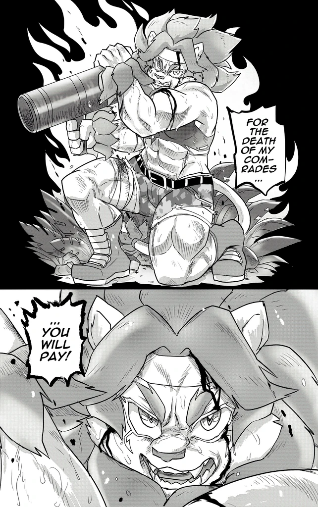Furry Fight Chronicles 51 - 58 porn comic picture 39
