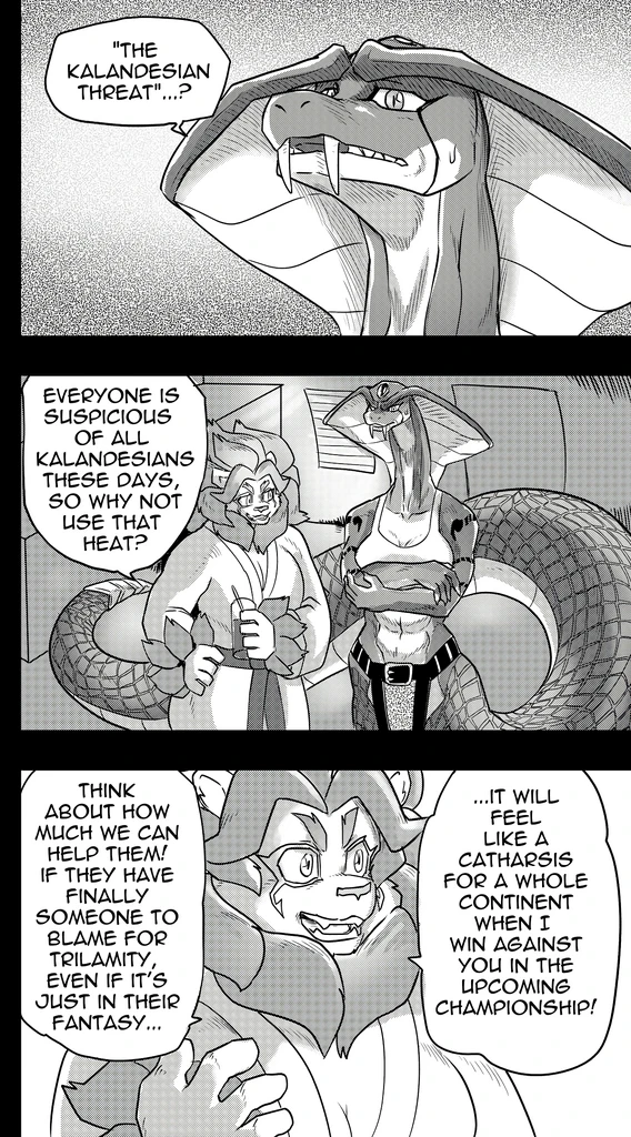 Furry Fight Chronicles 51 - 58 porn comic picture 42