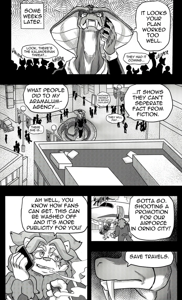 Furry Fight Chronicles 51 - 58 porn comic picture 45