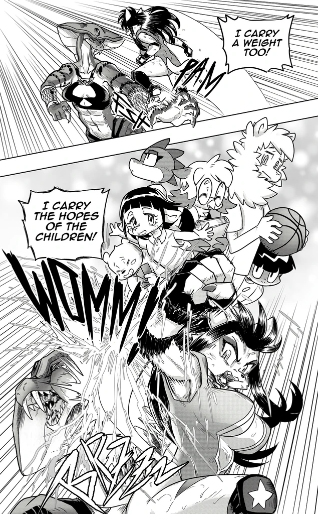 Furry Fight Chronicles 51 - 58 porn comic picture 49