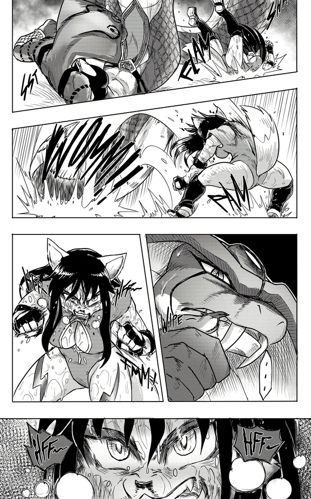 Furry Fight Chronicles 51 - 58 porn comic picture 53