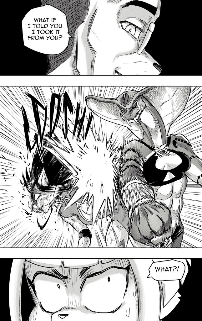 Furry Fight Chronicles 51 - 58 porn comic picture 57
