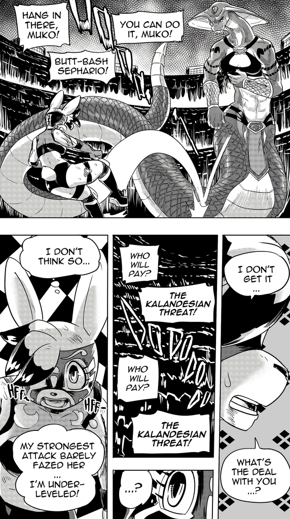 Furry Fight Chronicles 51 - 58 porn comic picture 6