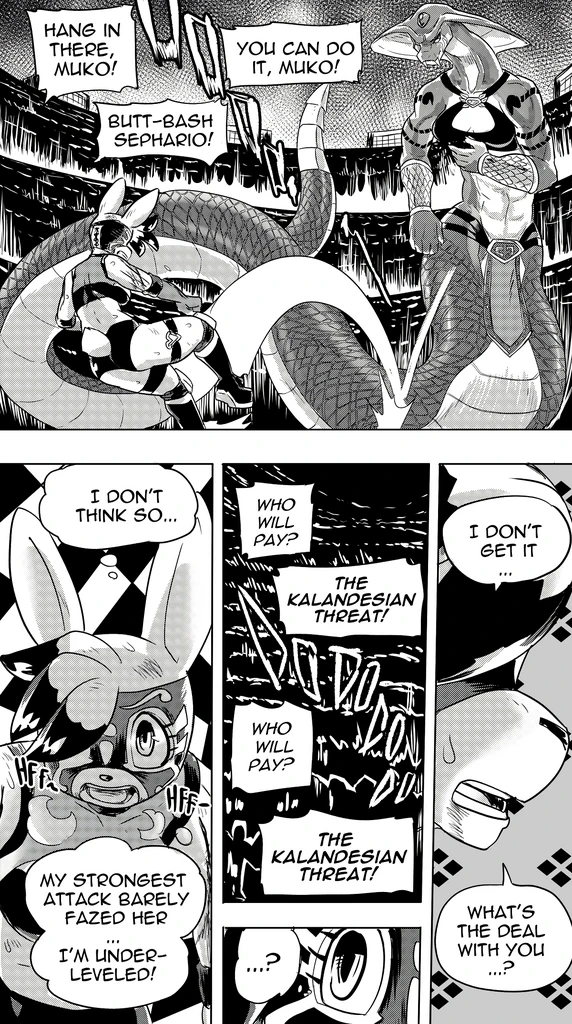 Furry Fight Chronicles 51 - 58 porn comic picture 6