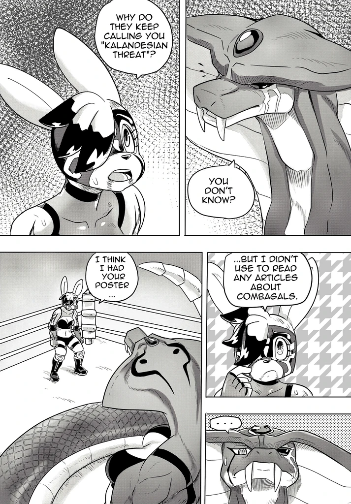 Furry Fight Chronicles 51 - 58 porn comic picture 7