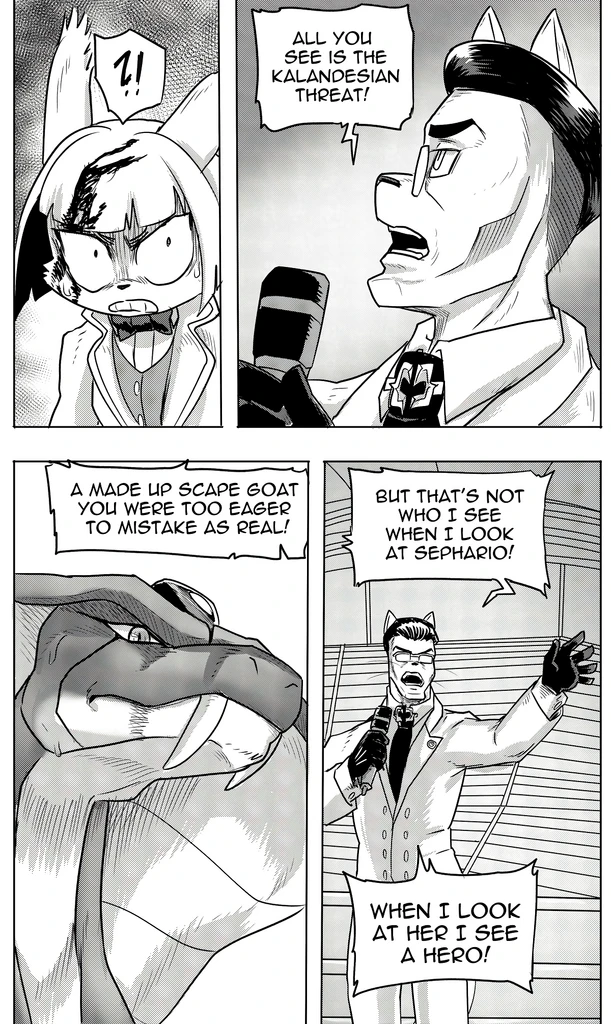 Furry Fight Chronicles 51 - 58 porn comic picture 70