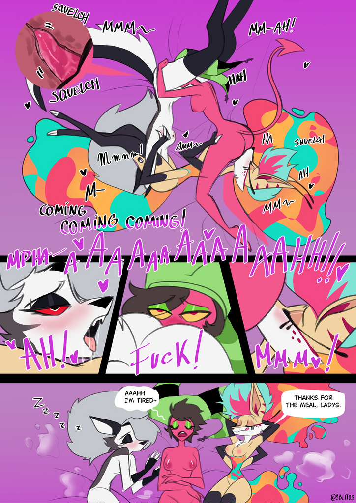 Girls Night porn comic picture 5