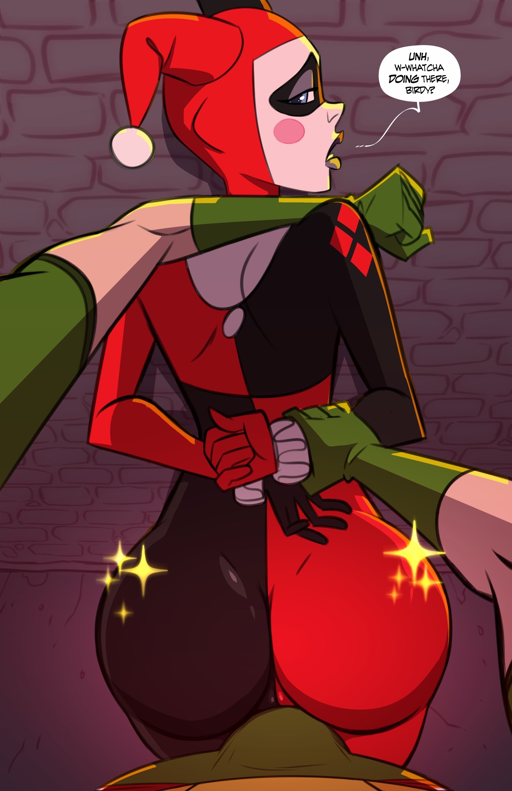 Harley Quinn & Jason Todd porn comic picture 3