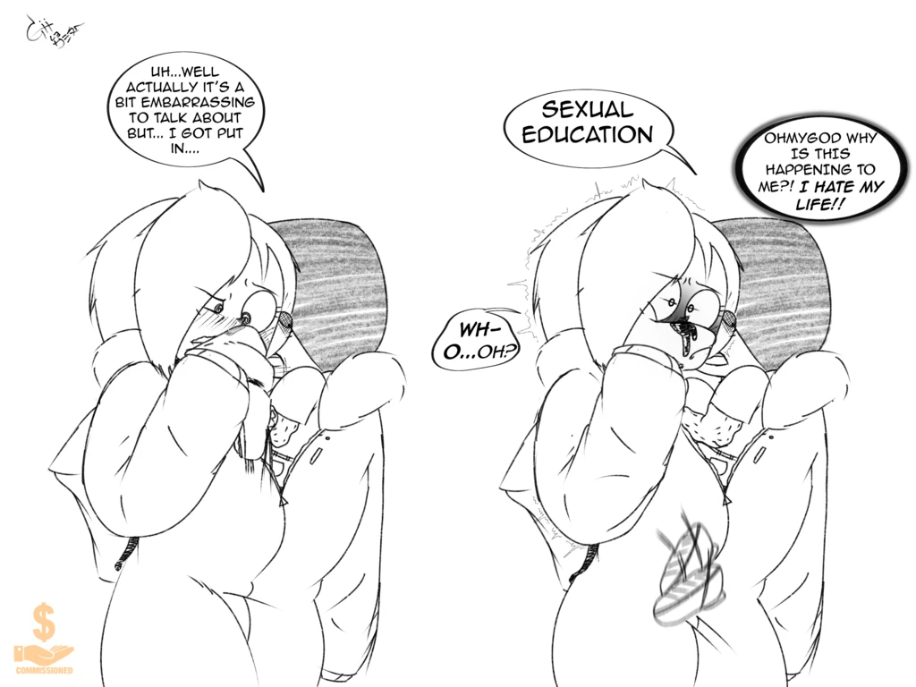 Heated porn comic picture 6