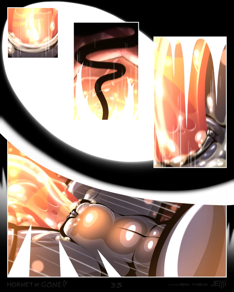 Hornet Be Gone!! porn comic picture 37