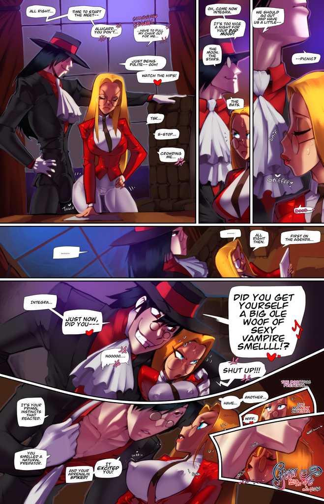 Integra Gives In porn comic picture 1