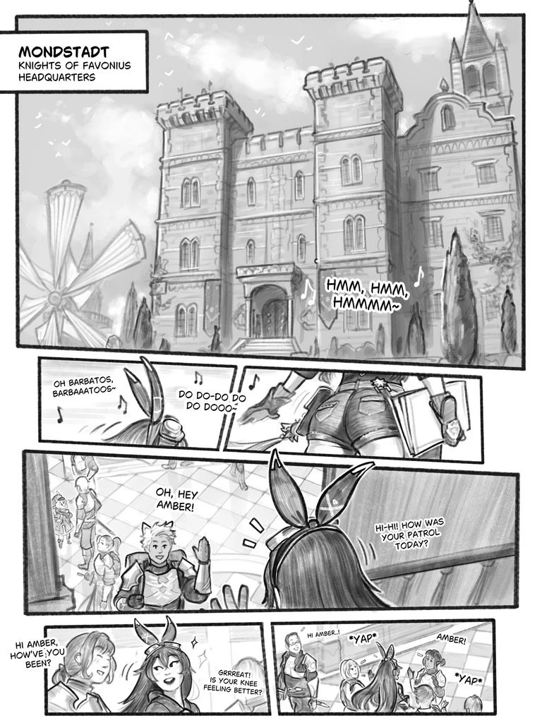 Knighty Night 2 porn comic picture 2