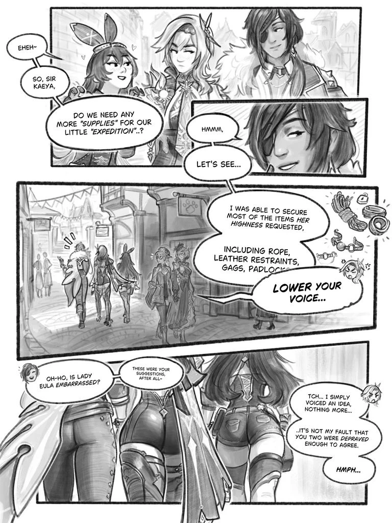 Knighty Night 2 porn comic picture 9