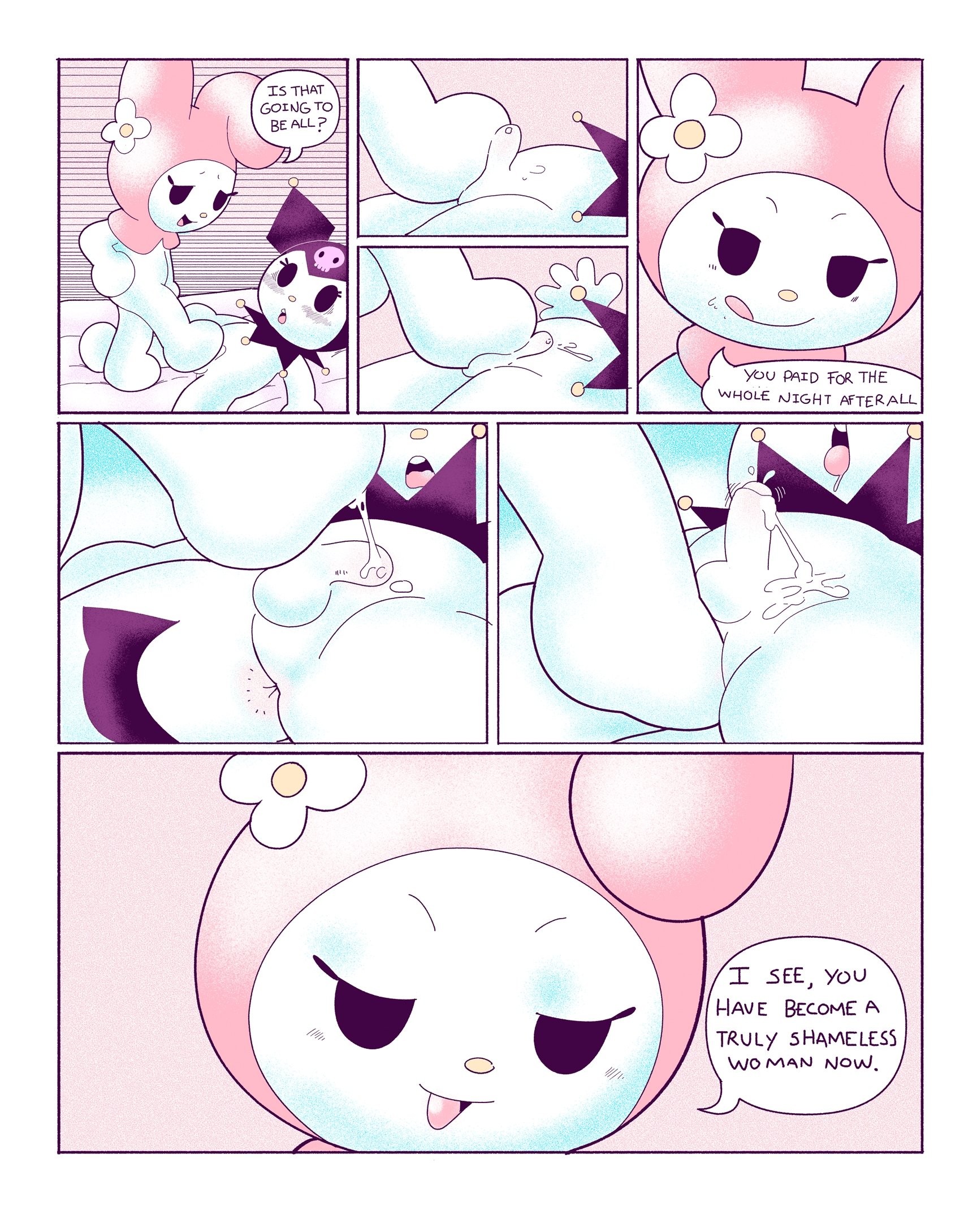 Kuromi on Soapland porn comic picture 16