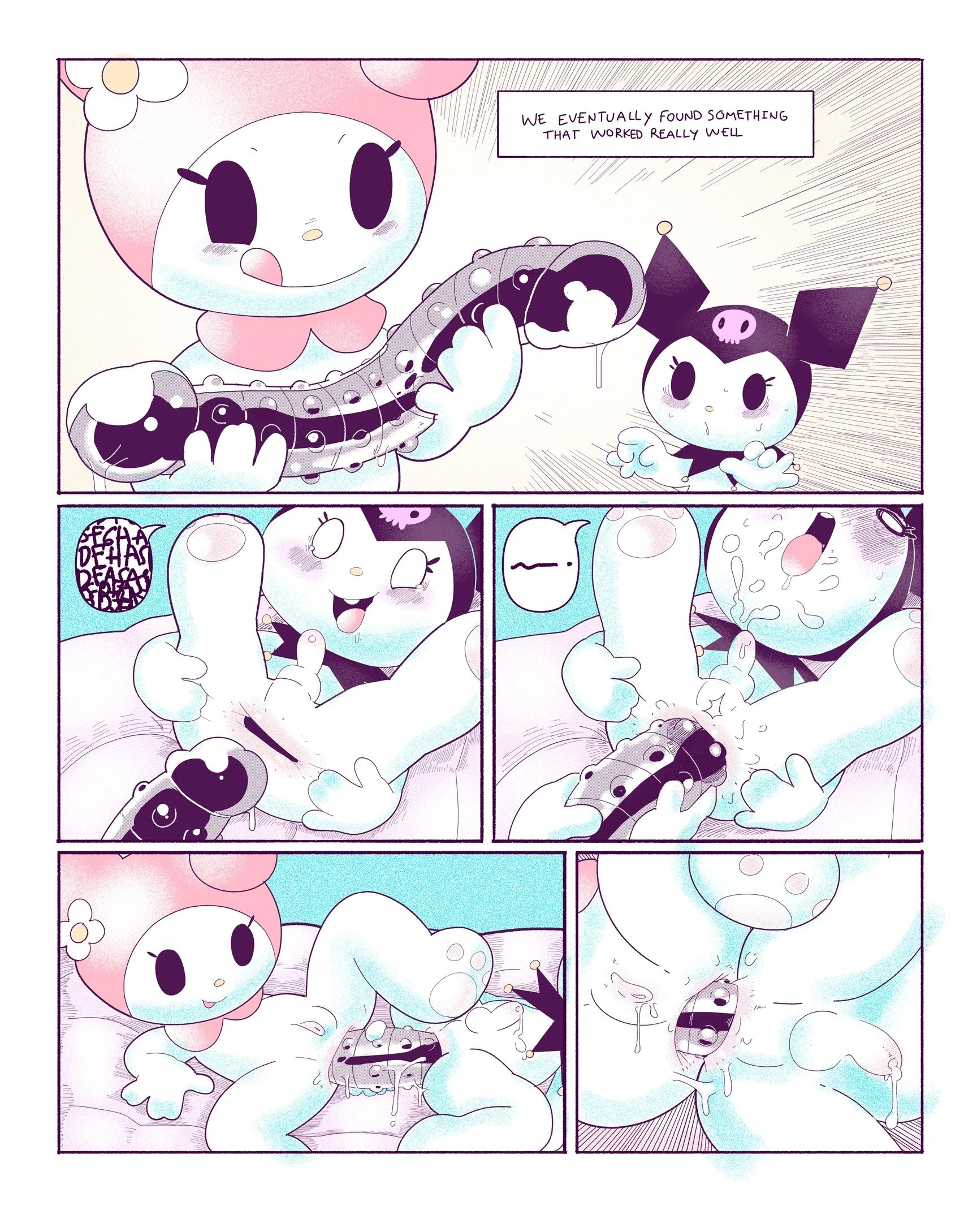 Kuromi on Soapland porn comic picture 21