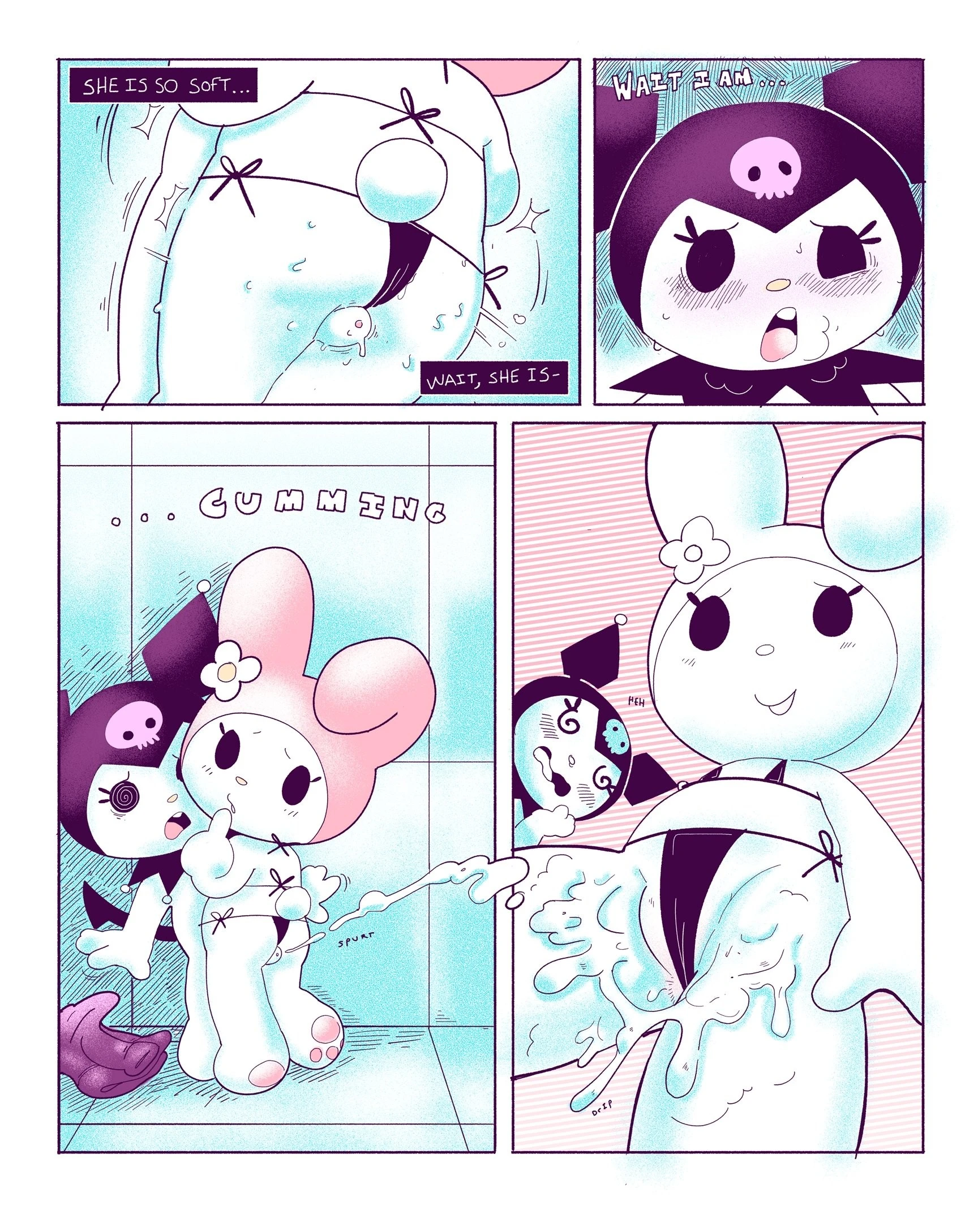 Kuromi on Soapland porn comic picture 6