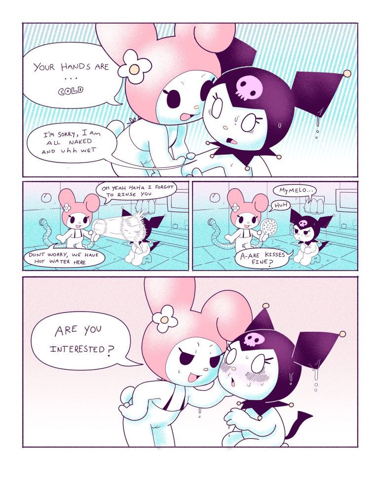 Kuromi on Soapland porn comic picture 9