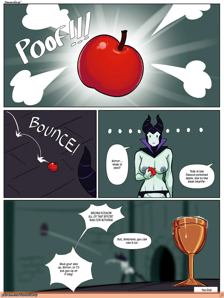 Maleficent porn comic picture 18