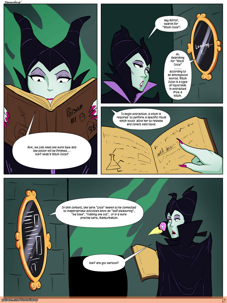 Maleficent porn comic picture 2