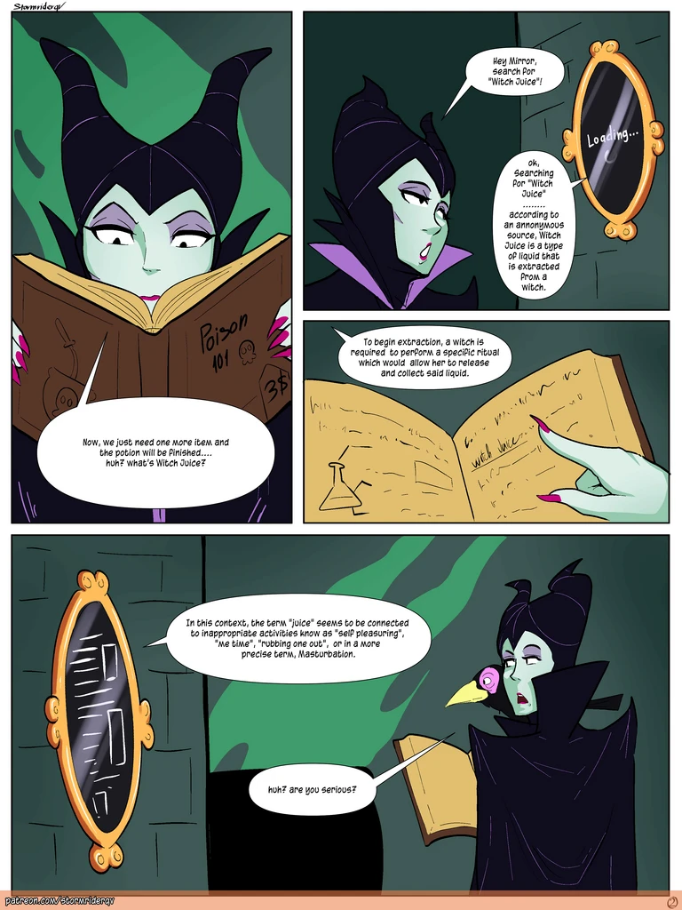 Maleficent porn comic picture 2