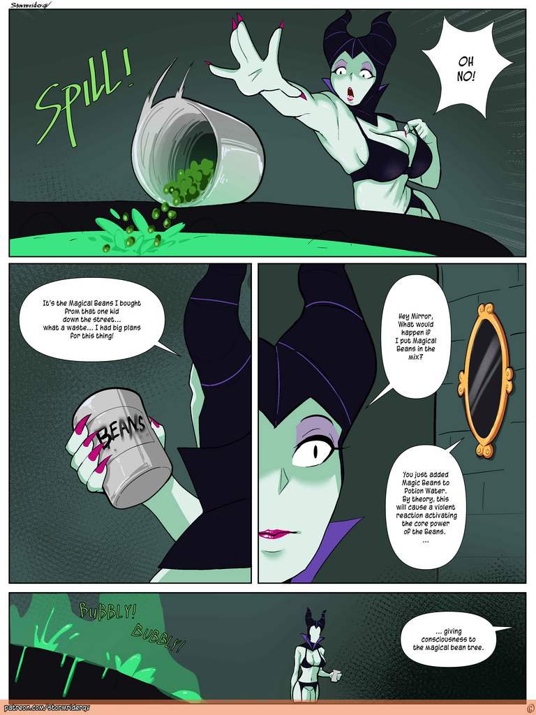 Maleficent porn comic picture 6