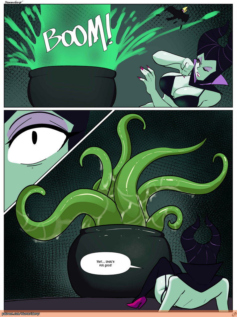 Maleficent porn comic picture 7
