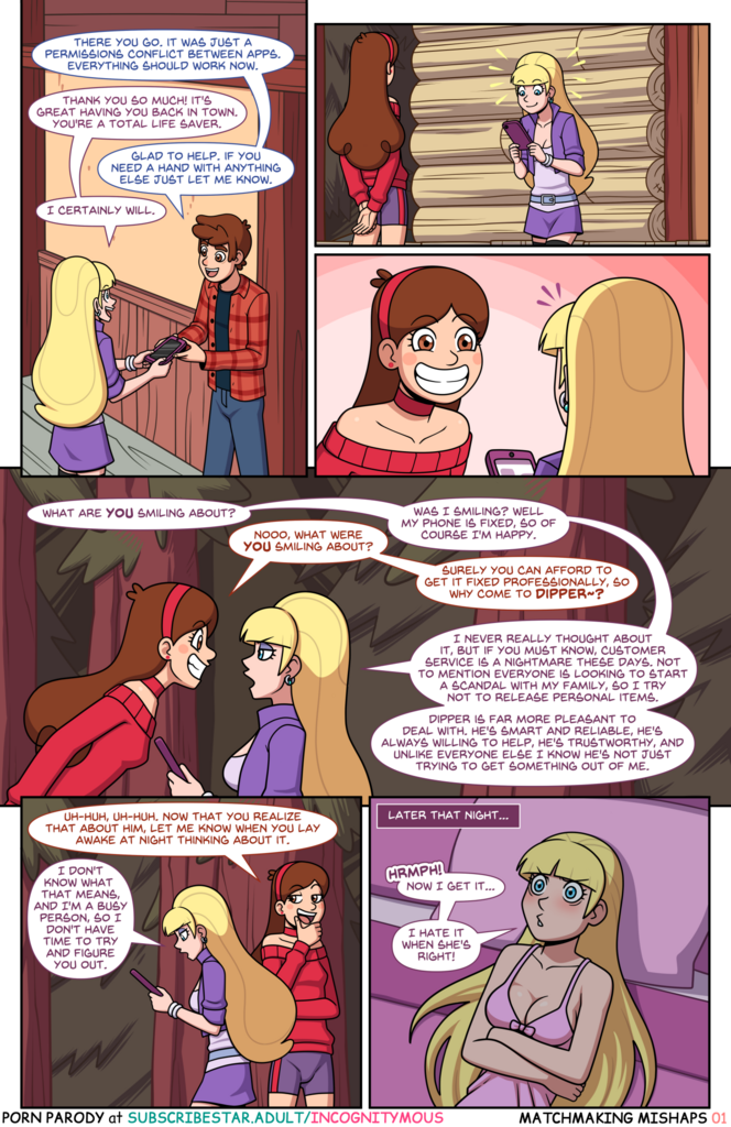 Matchmaking Mishaps porn comic picture 1