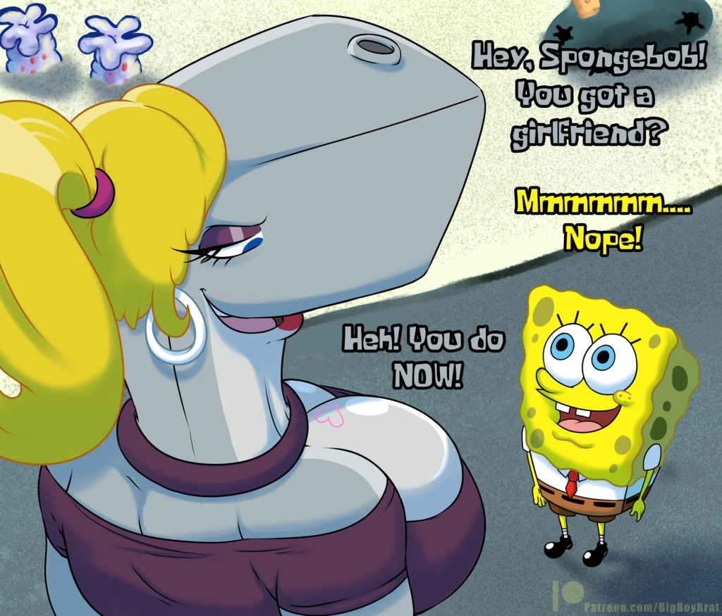Pearl x Spongebob porn comic picture 13