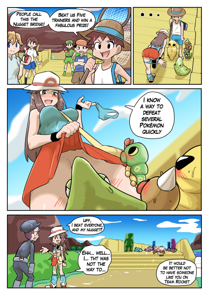 Pokemon Leafy Green porn comic picture 14