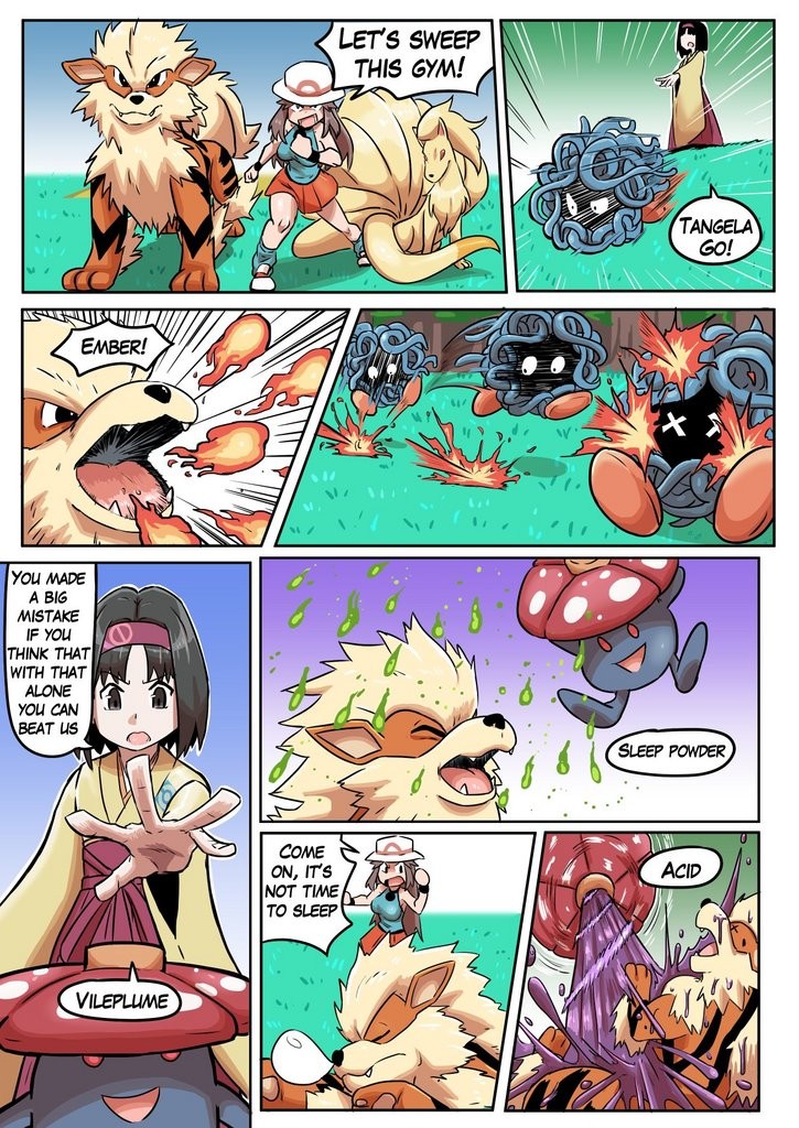 Pokemon Leafy Green porn comic picture 29