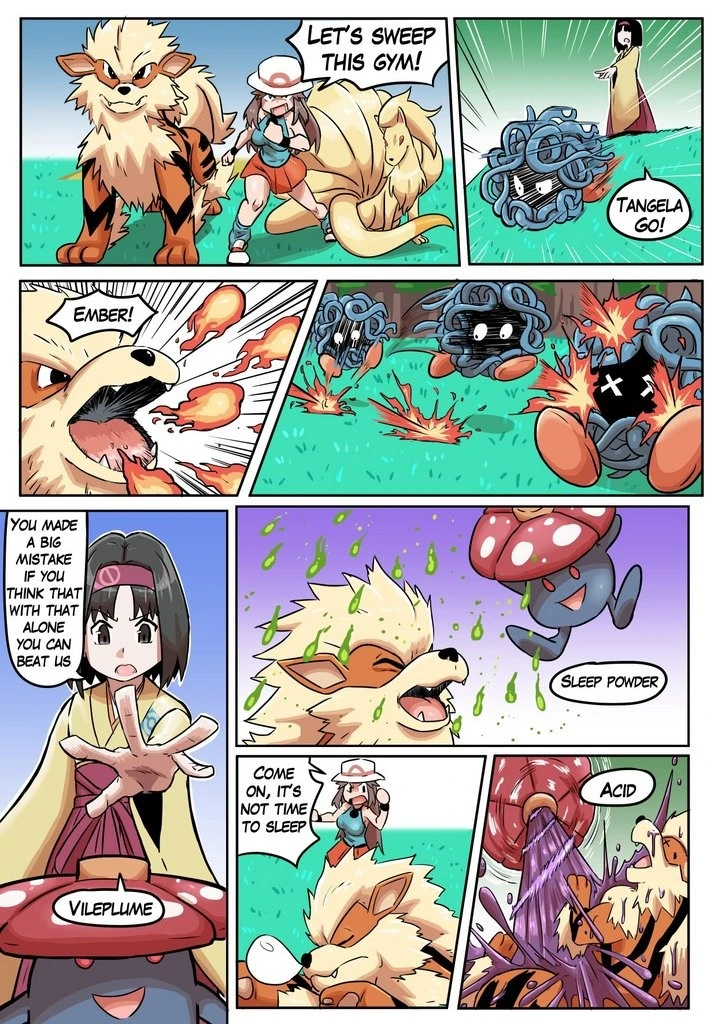 Pokemon Leafy Green porn comic picture 29