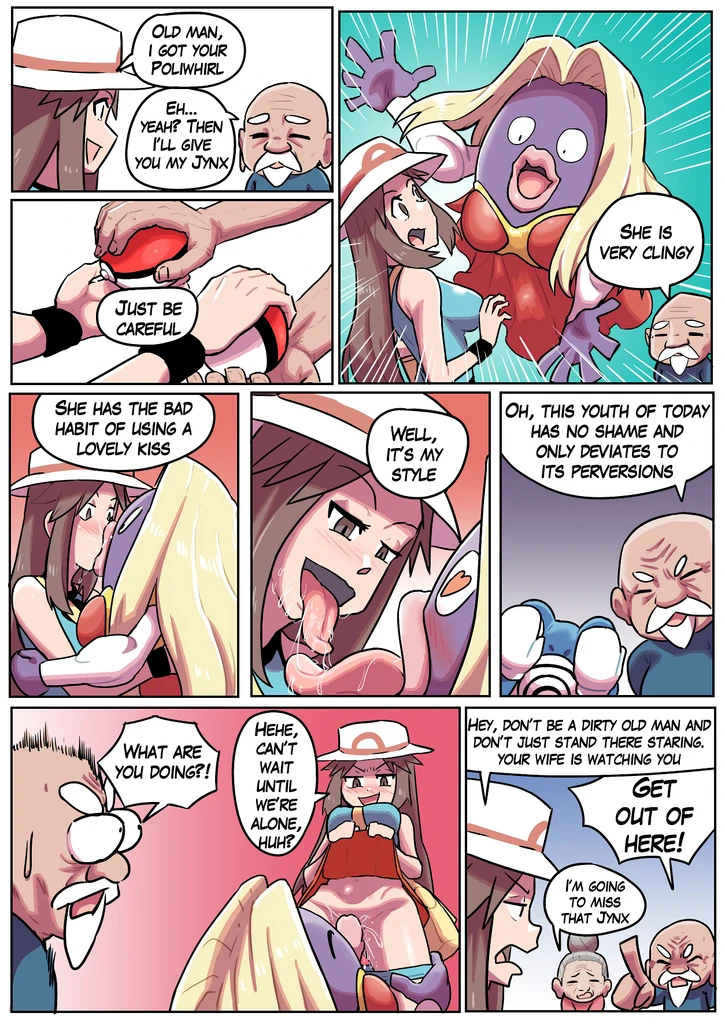 Pokemon Leafy Green porn comic picture 45